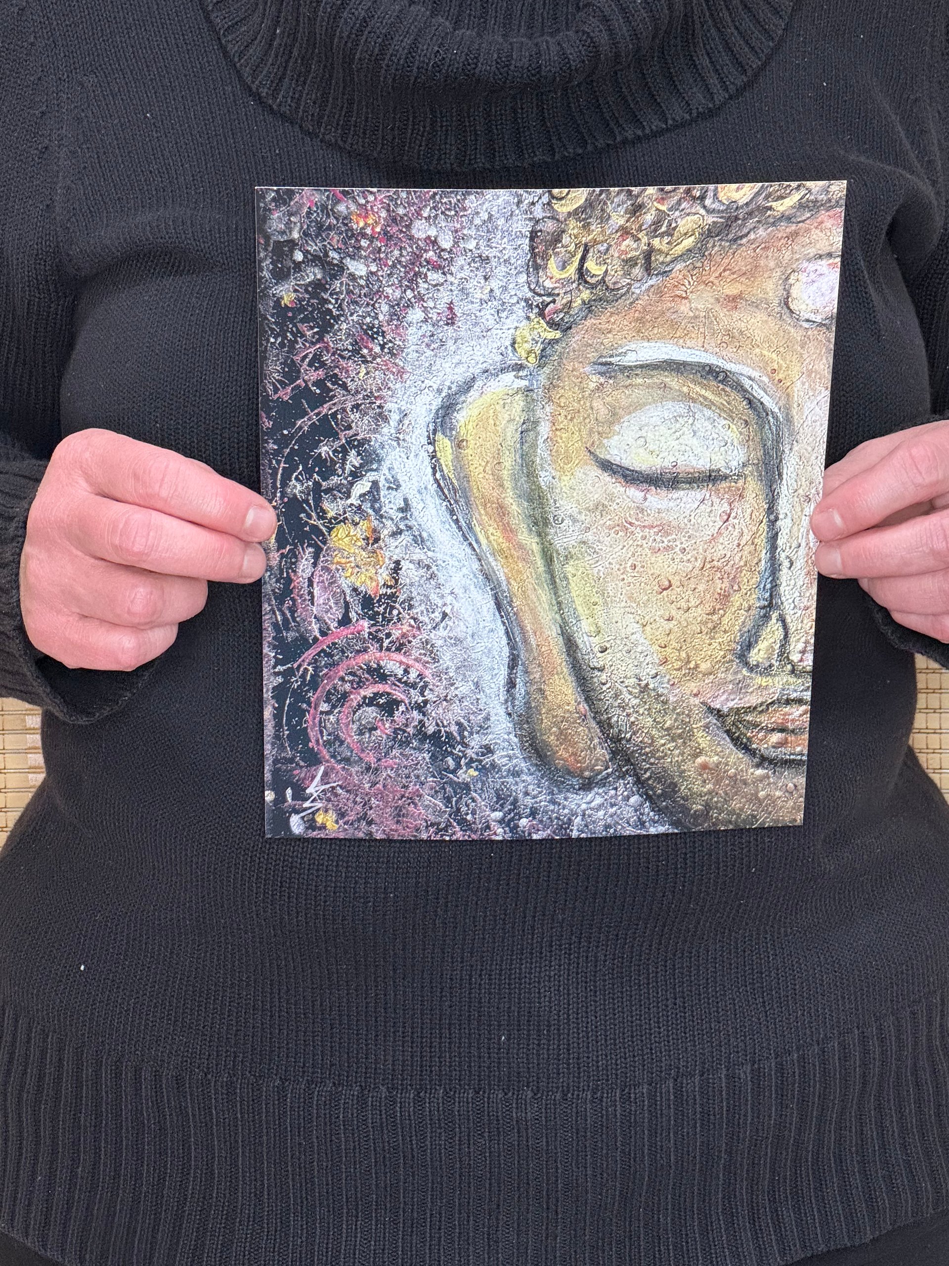 Golden Buddha Print product image (3)