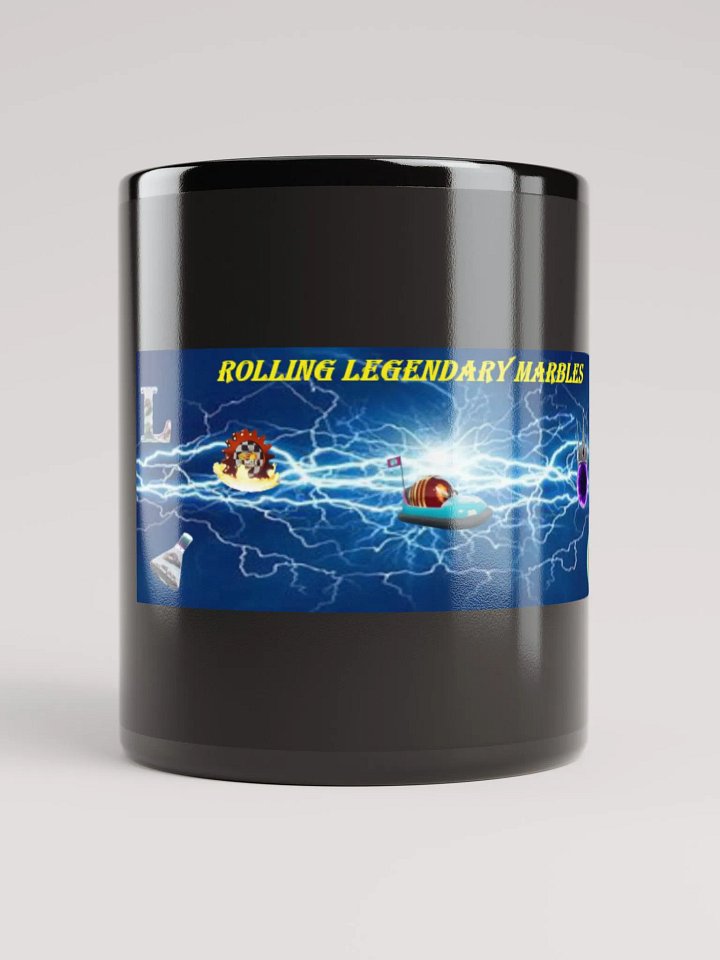 Rolling Legendary LOGO Black Mug product image (1)