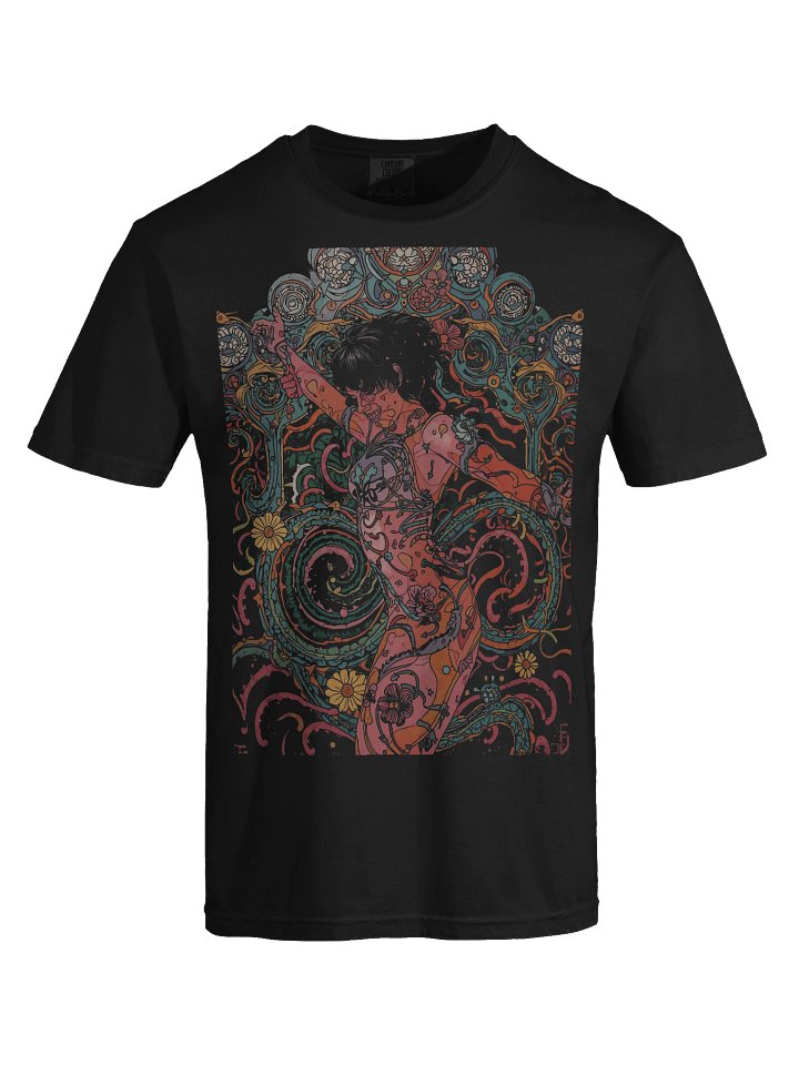 Psychedelic Dancing Woman Heavyweight Tee product image (2)