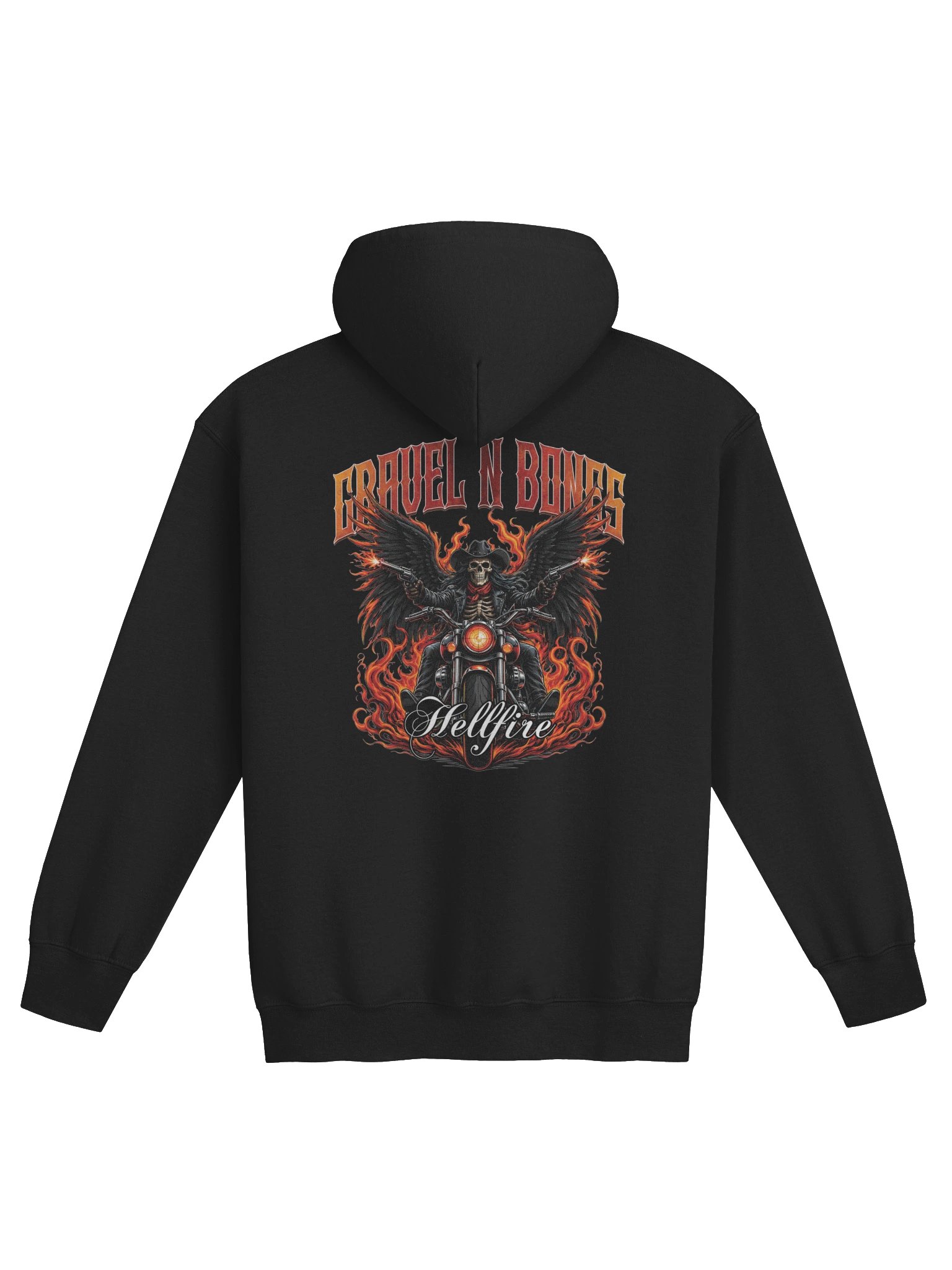 Gravel N Bones - Hellfire Reaper Hoodie product image (2)
