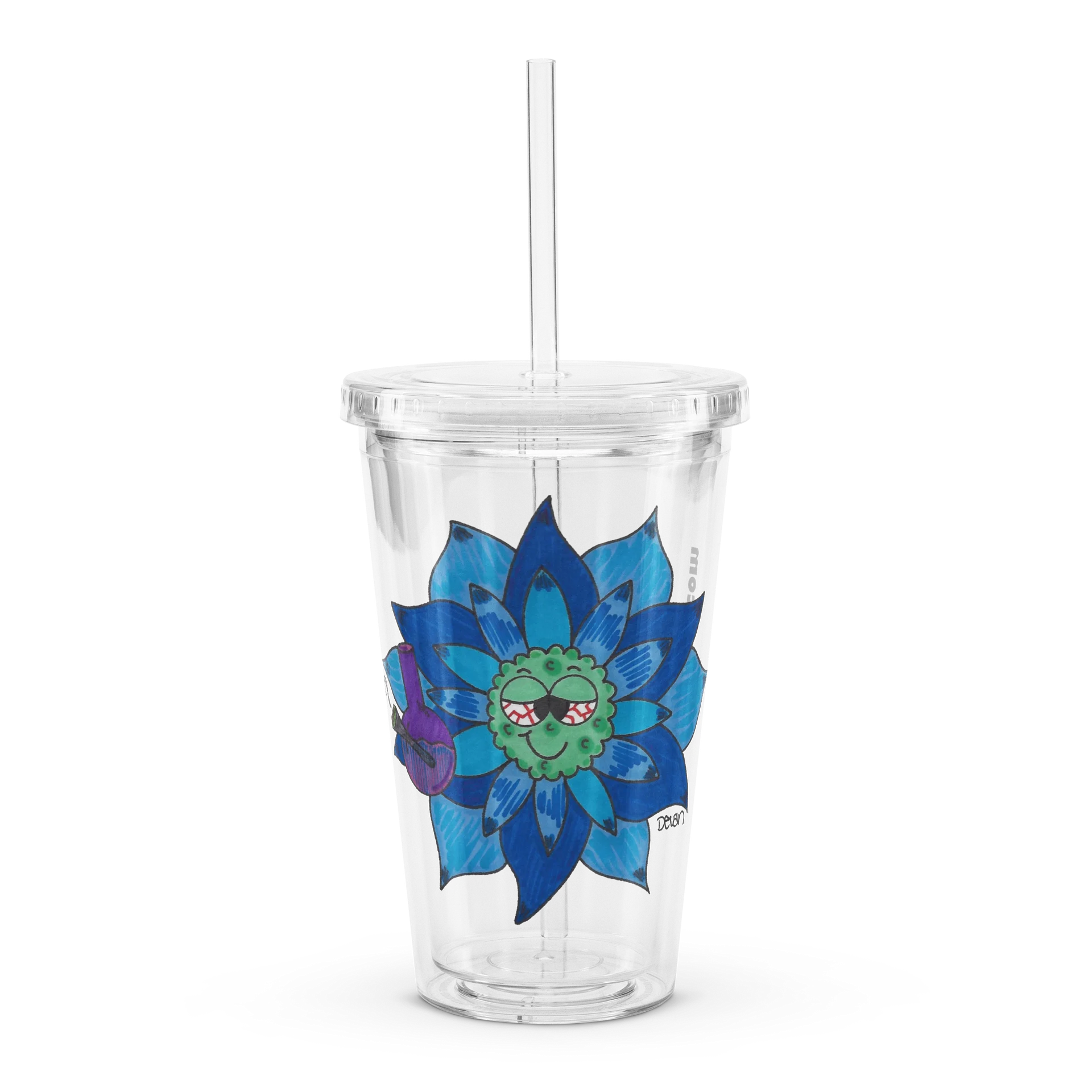 Light Blue Stoner Flower Cup product image (1)