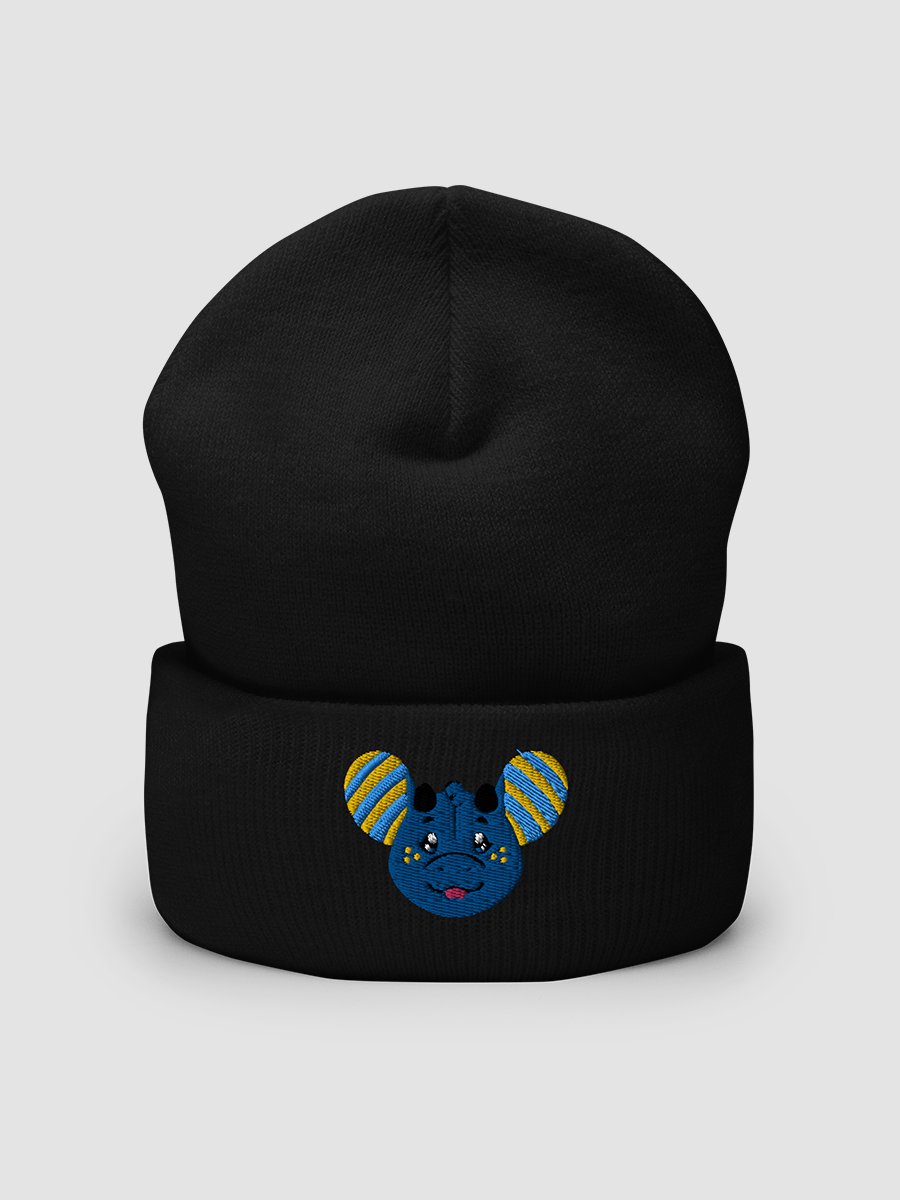 Plush Pal Cuffed Embroidered Beanie product image (1)
