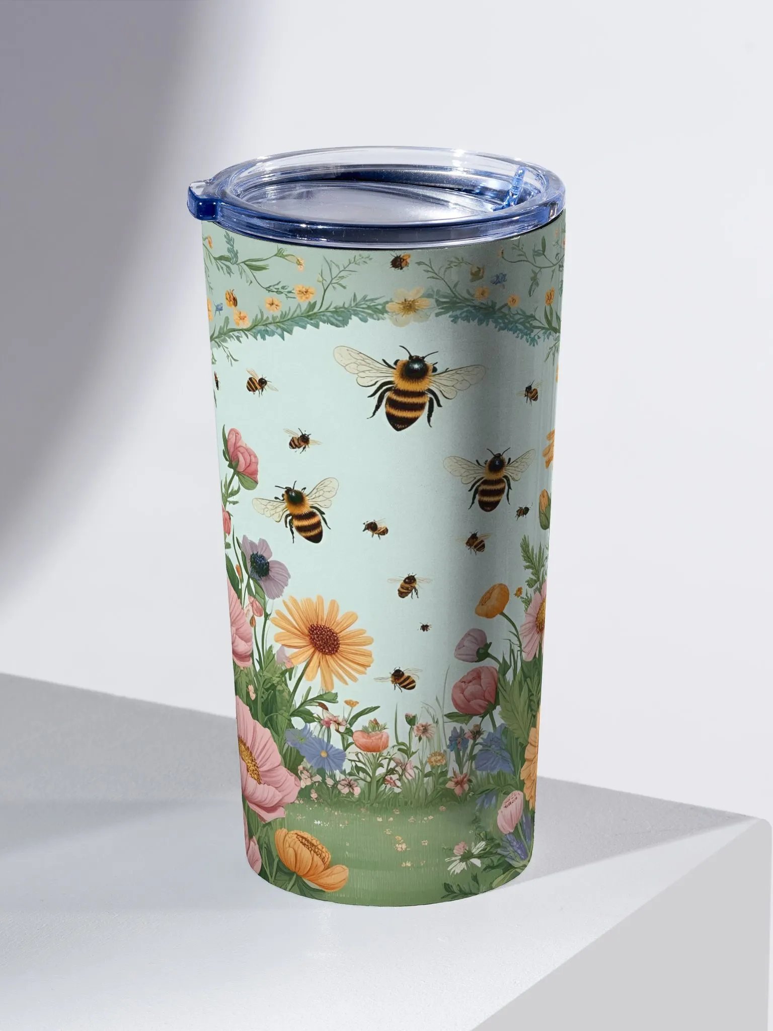 Bee Garden 20oz Stainless Steel Tumbler product image (1)
