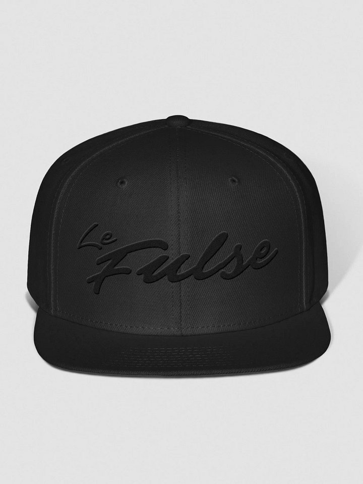 LeFULSE - Brodé - All Black Edition - Casquette product image (1)
