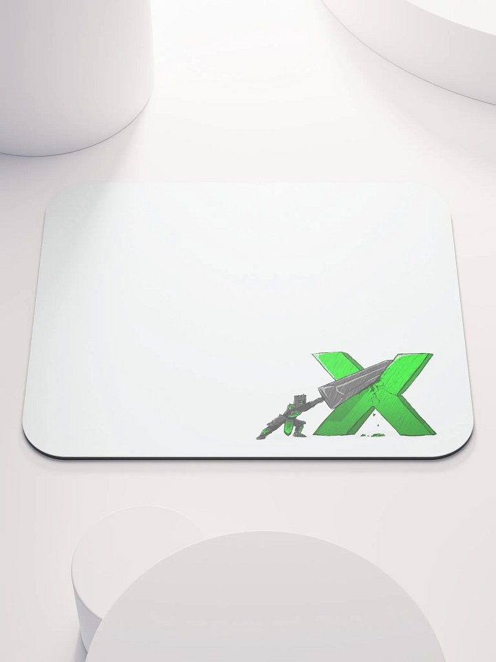 The X Buster Mouse Pad product image (1)