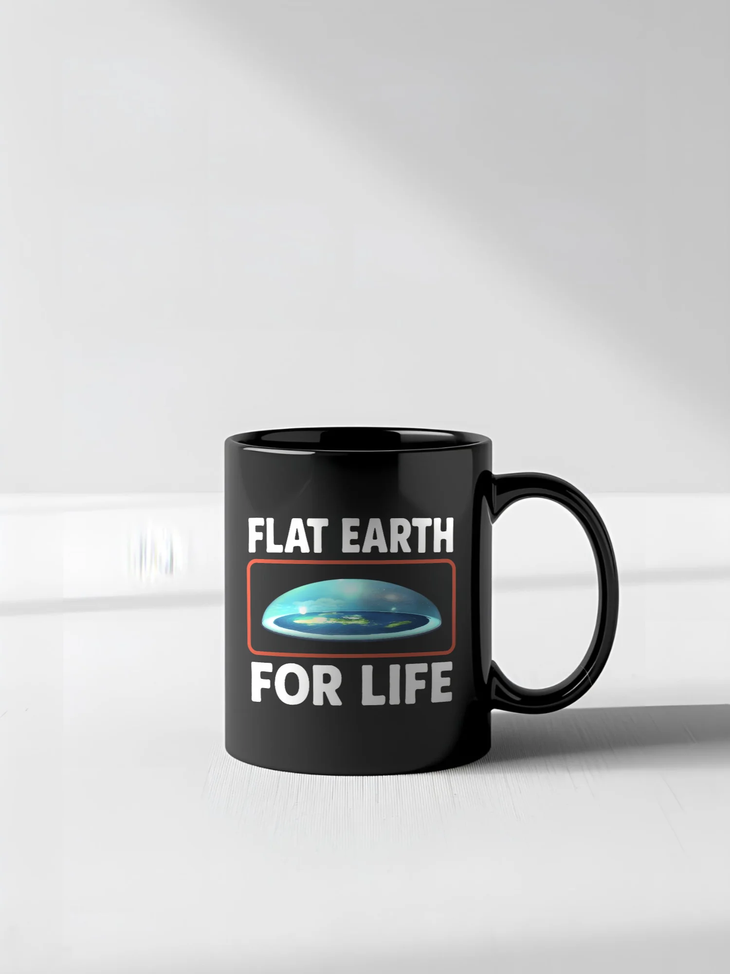 Motivational Mug | Your Only Limit Is YOU | Flat Earth For Life Coffee Cup product image (7)