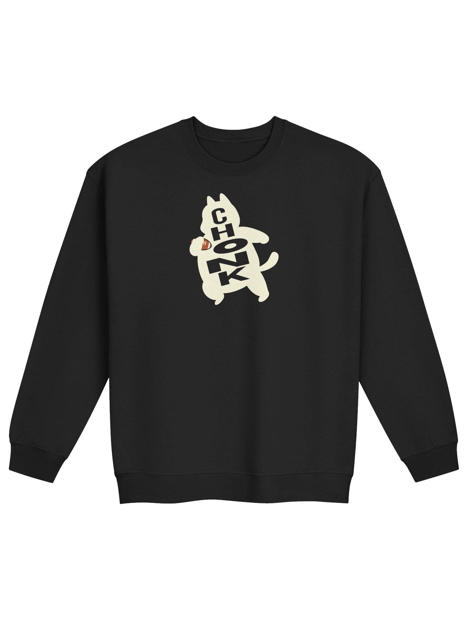 American Football Chonk Cat 1 - Unisex Adult Sweatshirt product image (1)