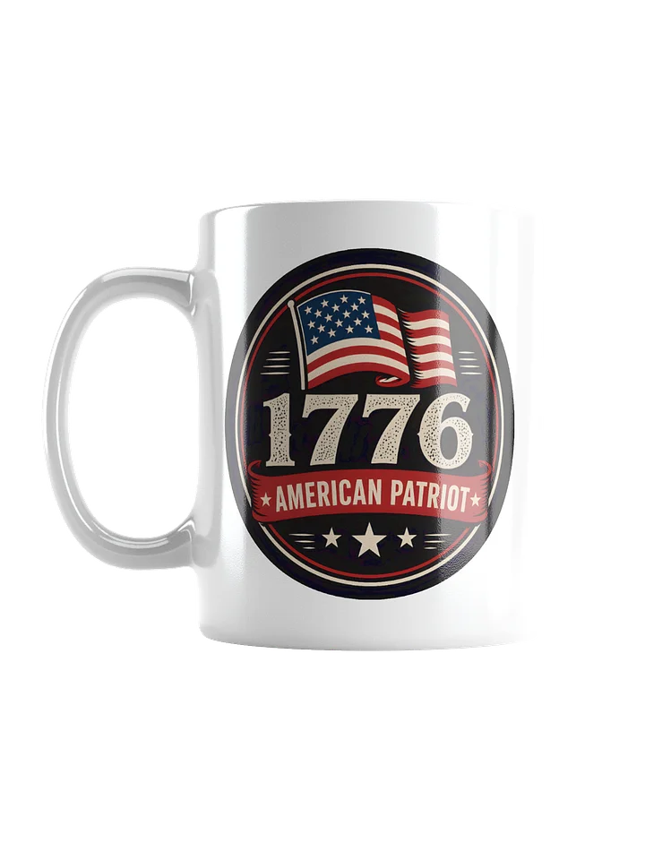 1776 American Patriot Emblem Mug product image (1)