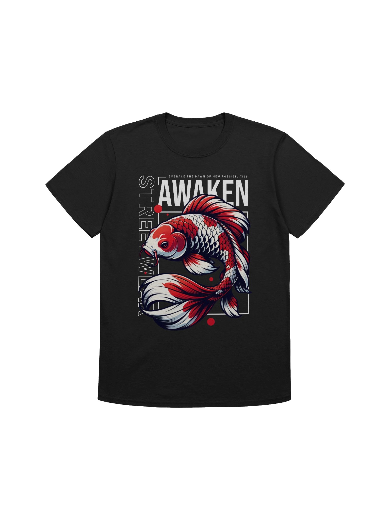 Koi Awaken Streetwear T-Shirt - Gildan Softstyle product image (1)