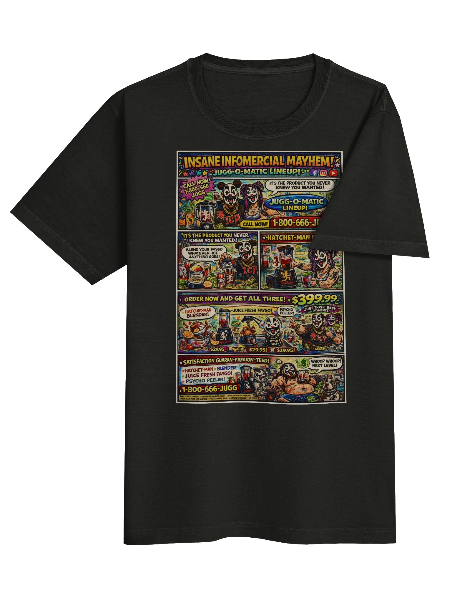 📺 Insane Infomercial Mayhem T-Shirt product image (4)