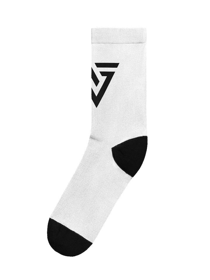 Geometric Avian Elegance Crew Socks product image (1)