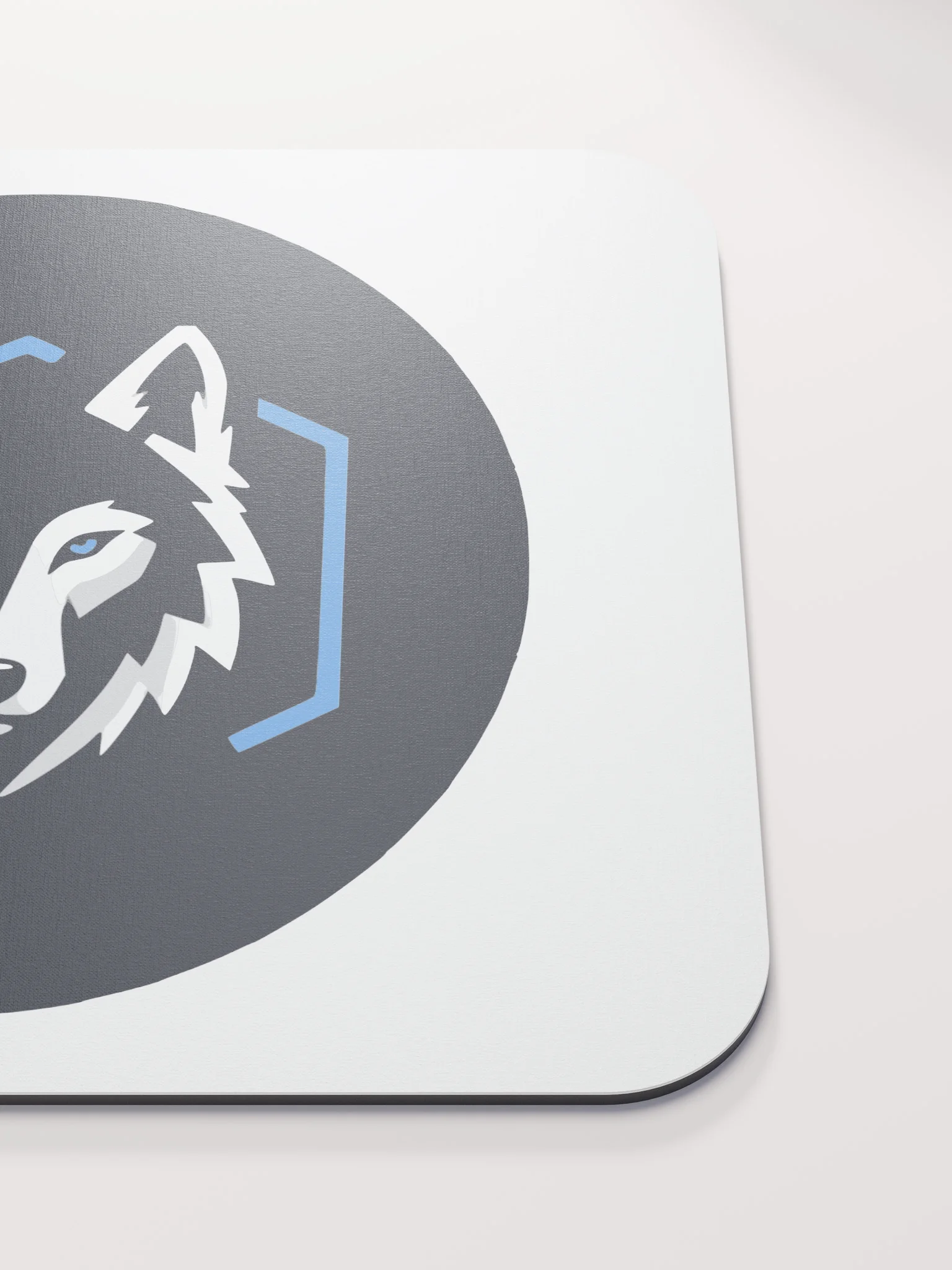 Blue-Eyed Wolf Logo Mouse Pad product image (5)