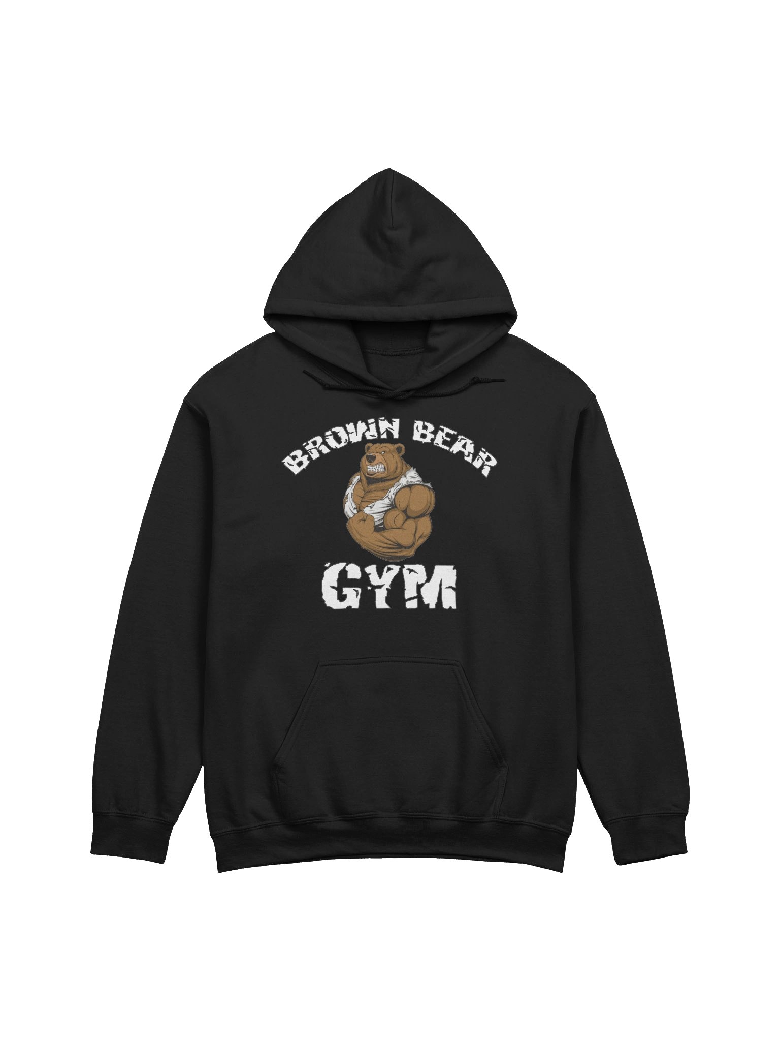 Brown Bear Gym hoodie product image (1)