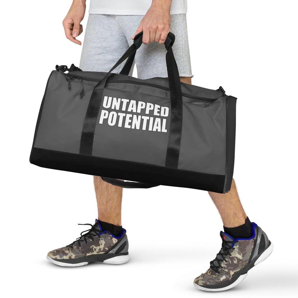 Untapped Potential Gray Duffle Bag product image (7)