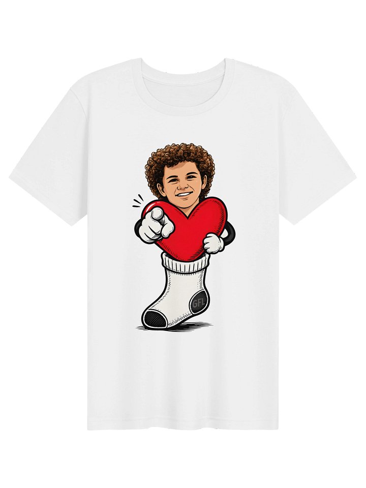 Smiling Heart Sock Tee product image (4)