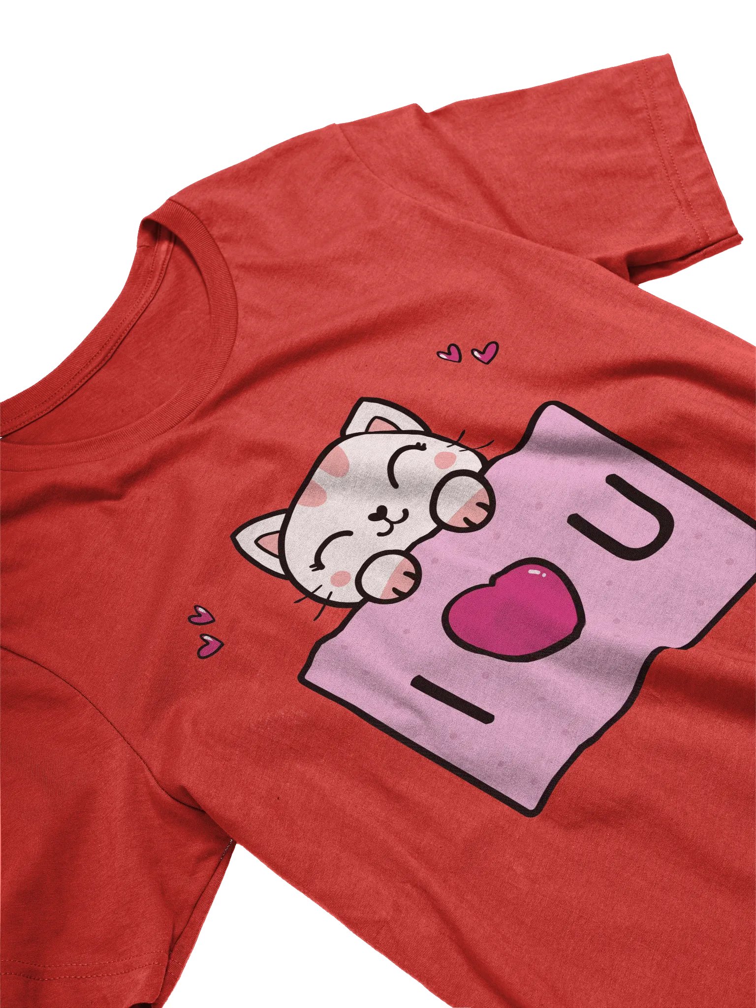 Adorable Kitty Love T-Shirt product image (6)