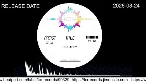 We've just released our new album: Ho Happy
A Ho Happy
B Grovering
C Dex Mat
Produced : TC Dj
Writers : Luciano Capuano
Maste...