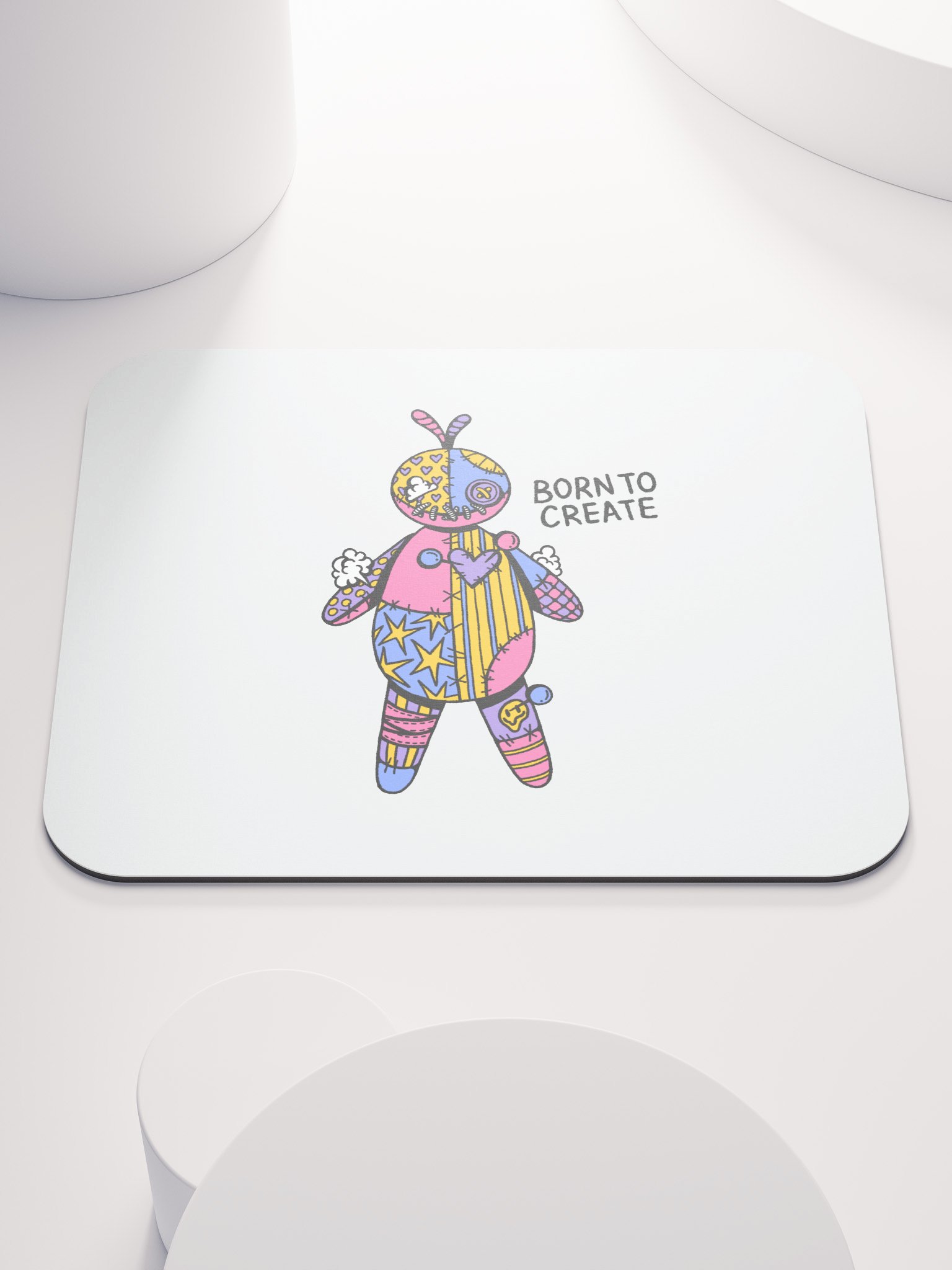 Voodoo Doll Mouse Pad product image (1)