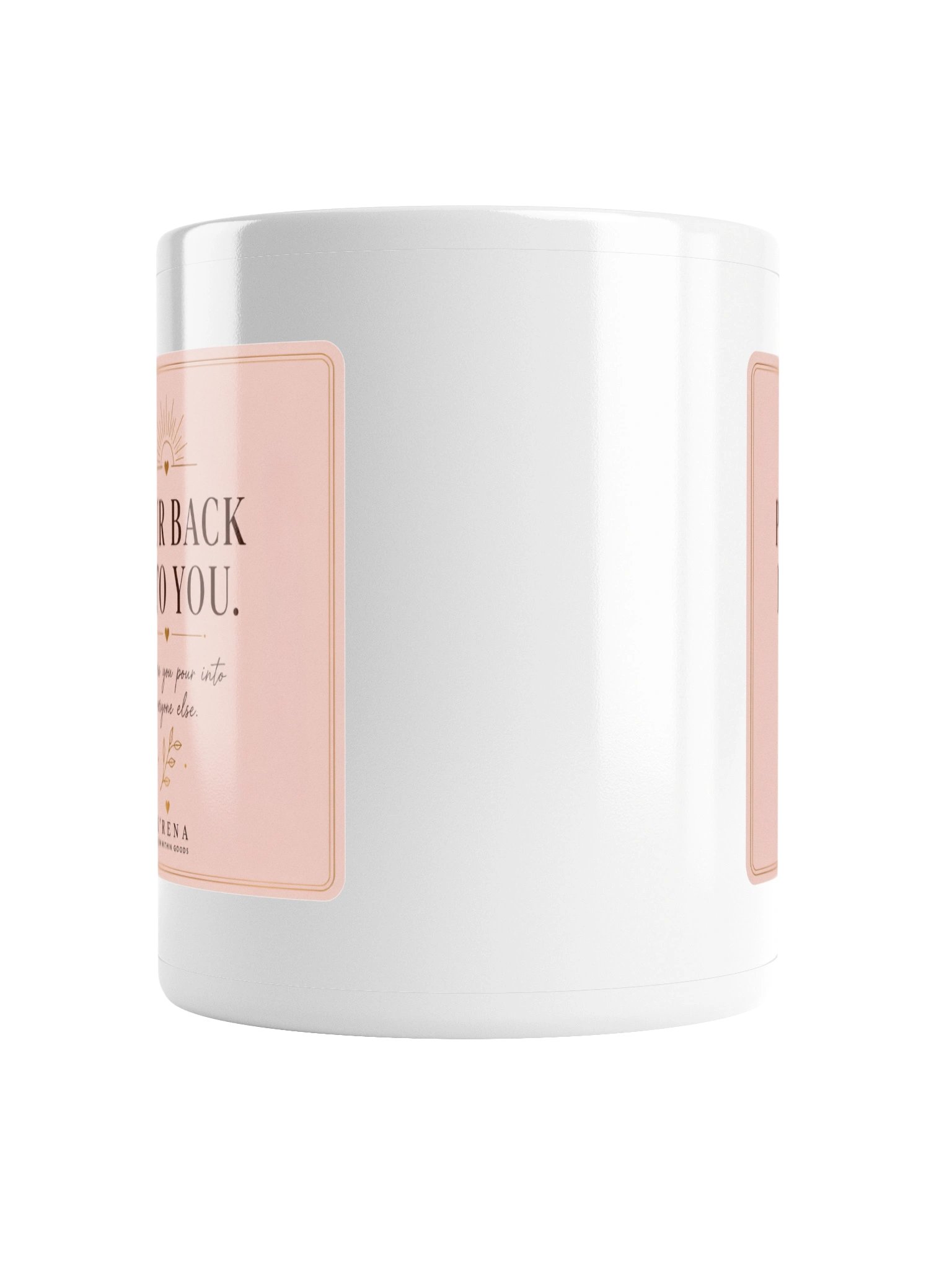 Pour Back Into You Mug | Self-Care Coffee Mug product image (3)