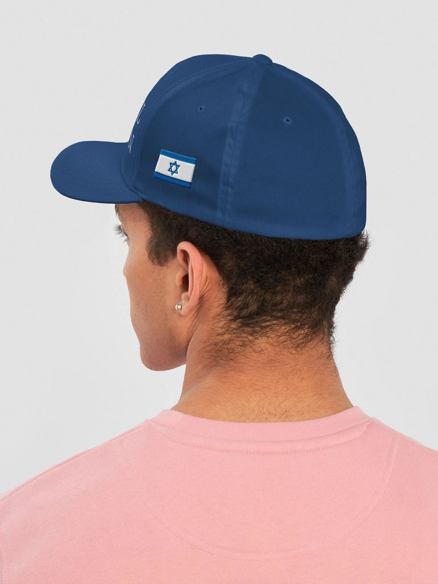 "MAKE ISRAEL GREAT AGAIN" Royal Blue Flexfit Cap product image (4)