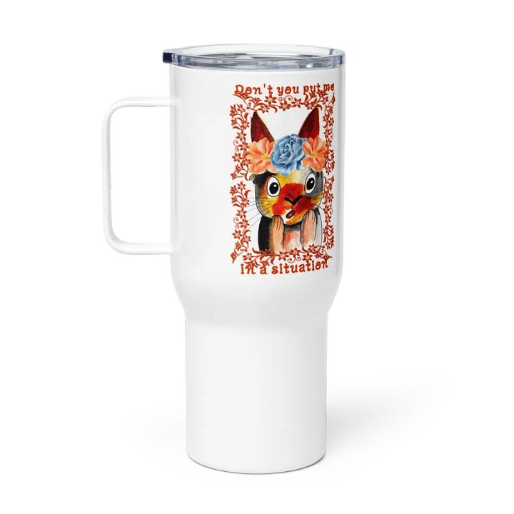 KC, Don't You Put Me In a Situation (bunny), Tall Tumbler product image (1)