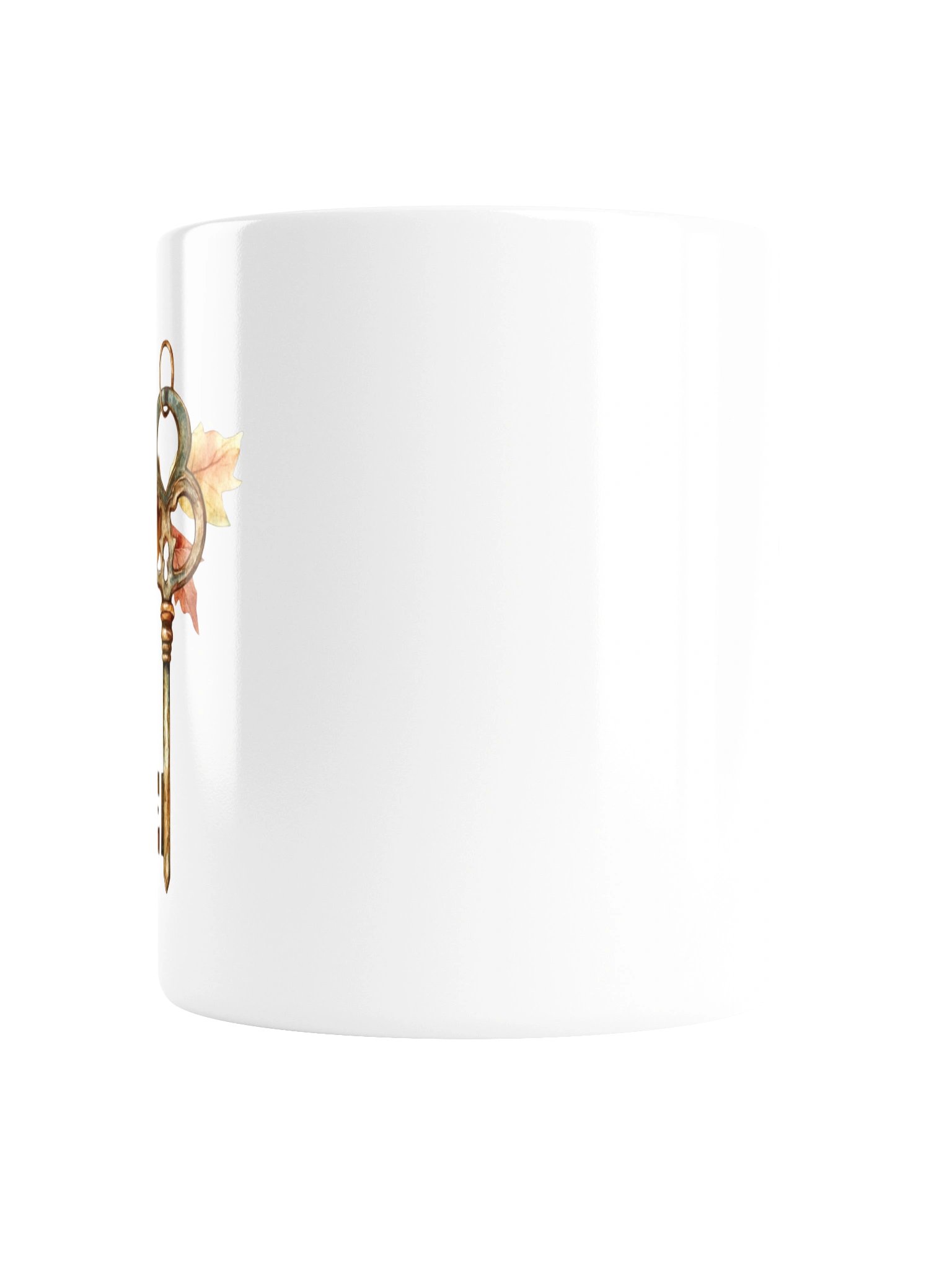 Antique Brass Key Mug — The Quiet Parlor Collection product image (3)