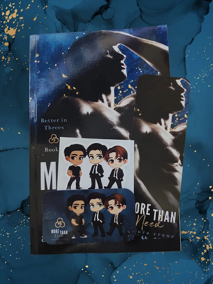 More than Need Signed Paperback + Swag product image (2)