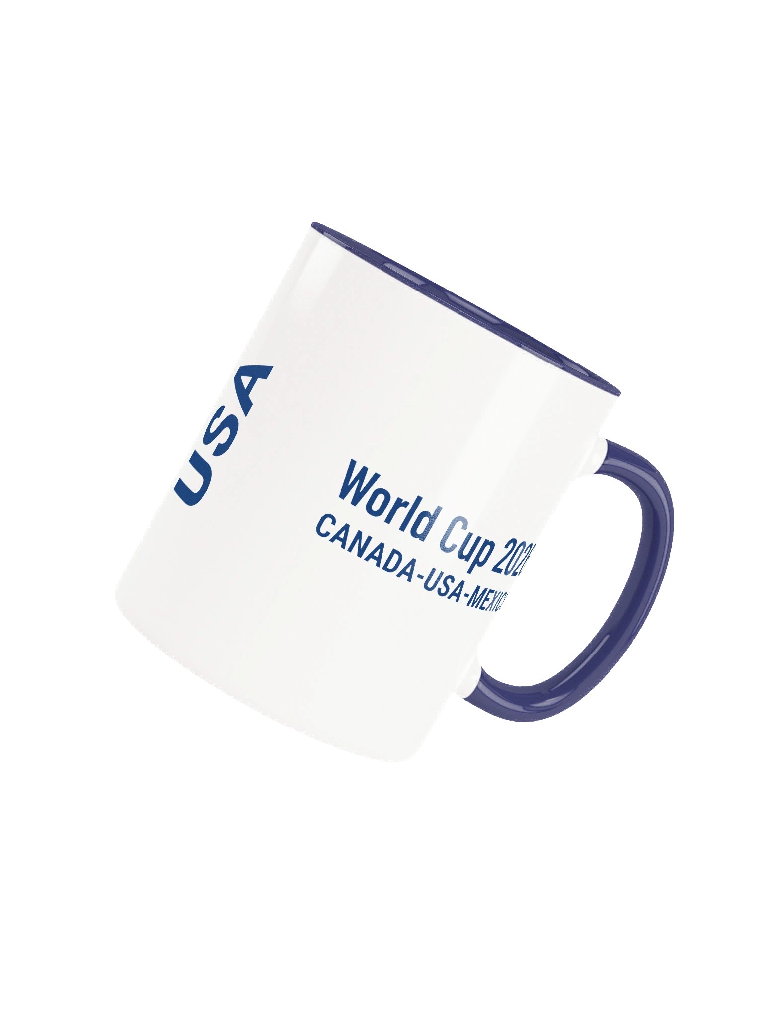 USA 2026 World Cup Flag Mug - USA Soccer Fan Coffee Cup - Premium Two-Tone Ceramic Mug product image (4)