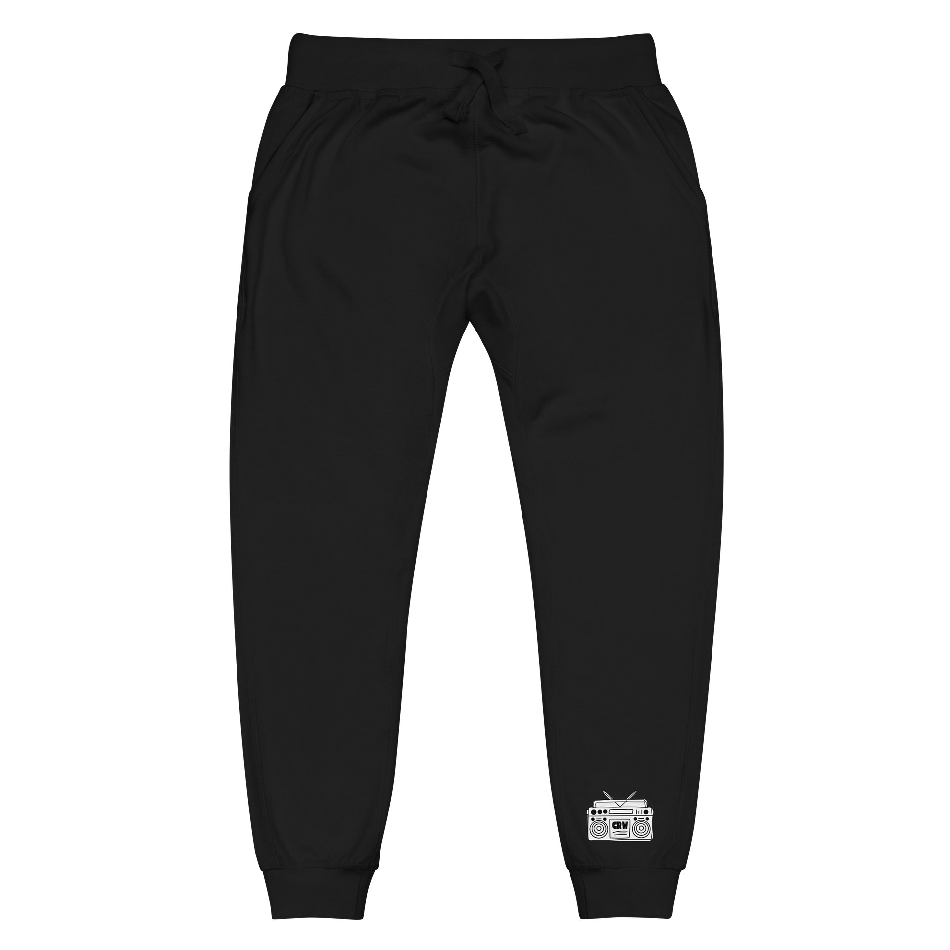 The "Boombox" Slim-Fit Joggers - Retro 90s Graphic Training Pants product image (1)