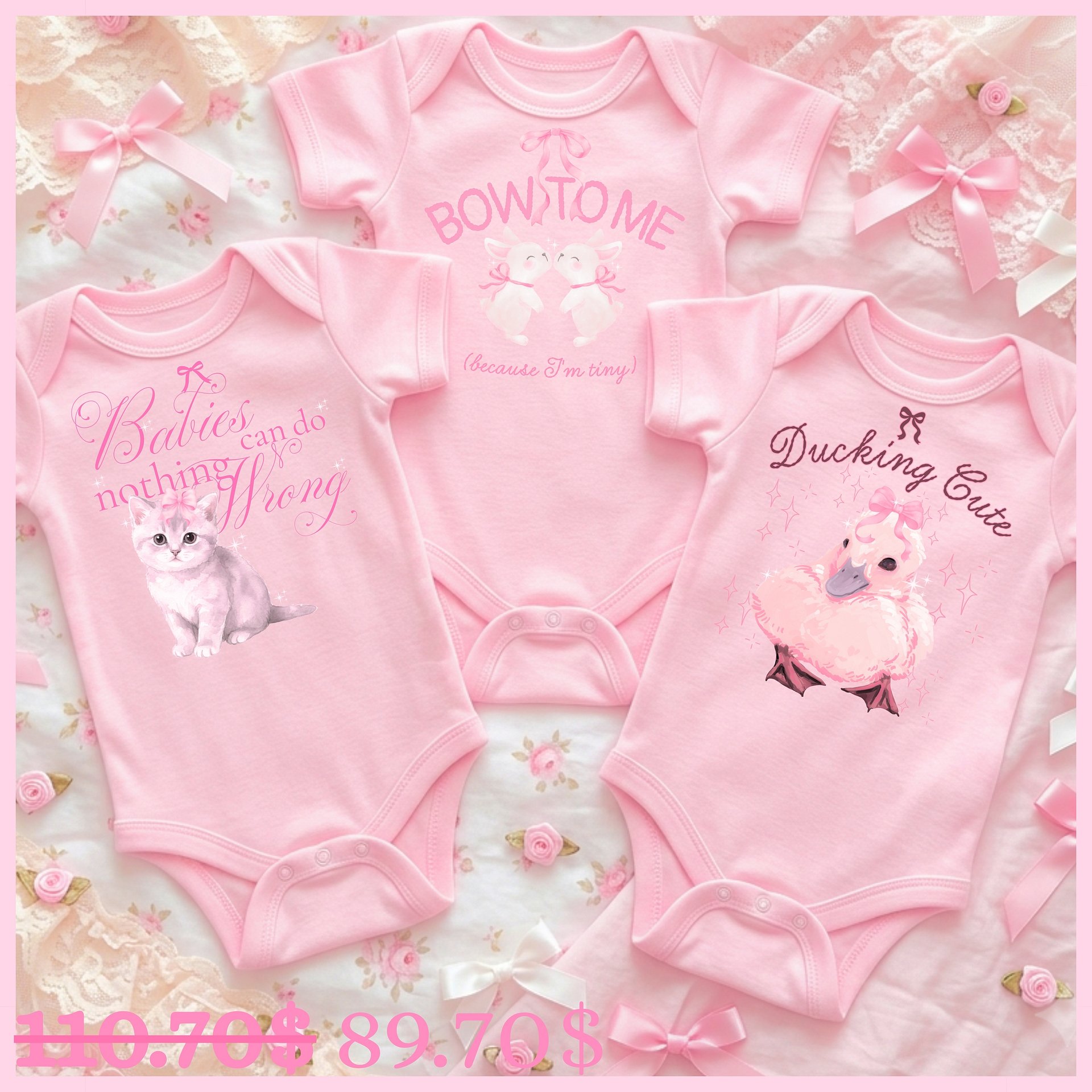 Bundle 🩷cutest baby🧸 product image (1)