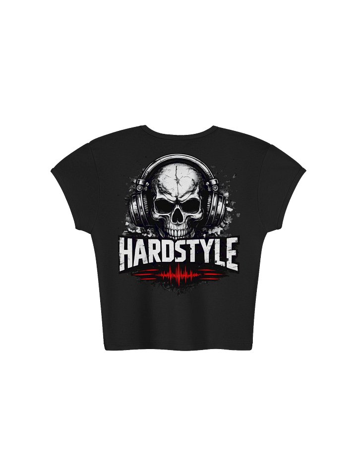 HST | Womens Ribbed Baby Tee Crop Top by LA Apparel product image (2)