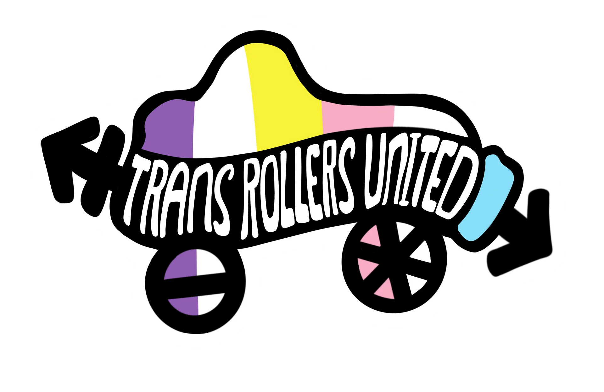 TRU Skate Logo Small Stickers product image (2)
