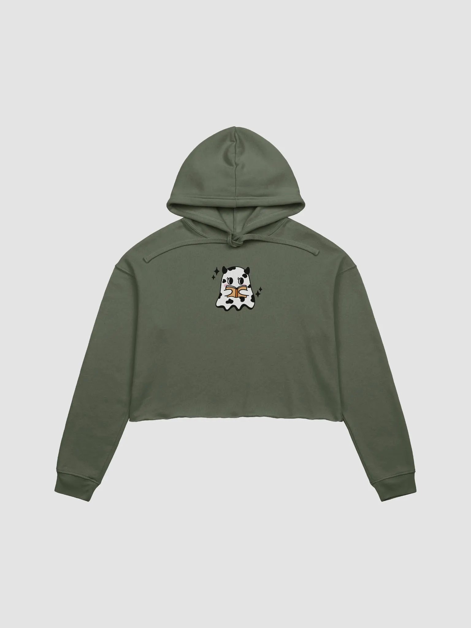 Halloween Book Club Crop Hoodie product image (3)
