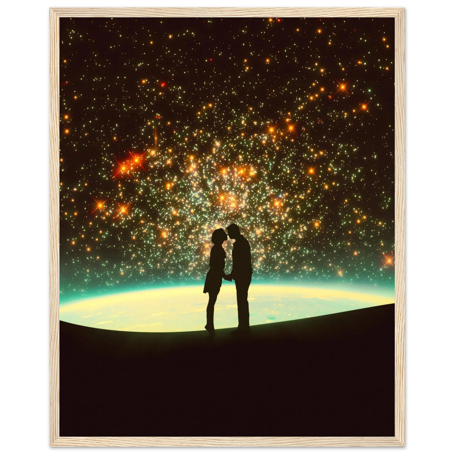 A Cosmic Kiss Wall Art product image (3)