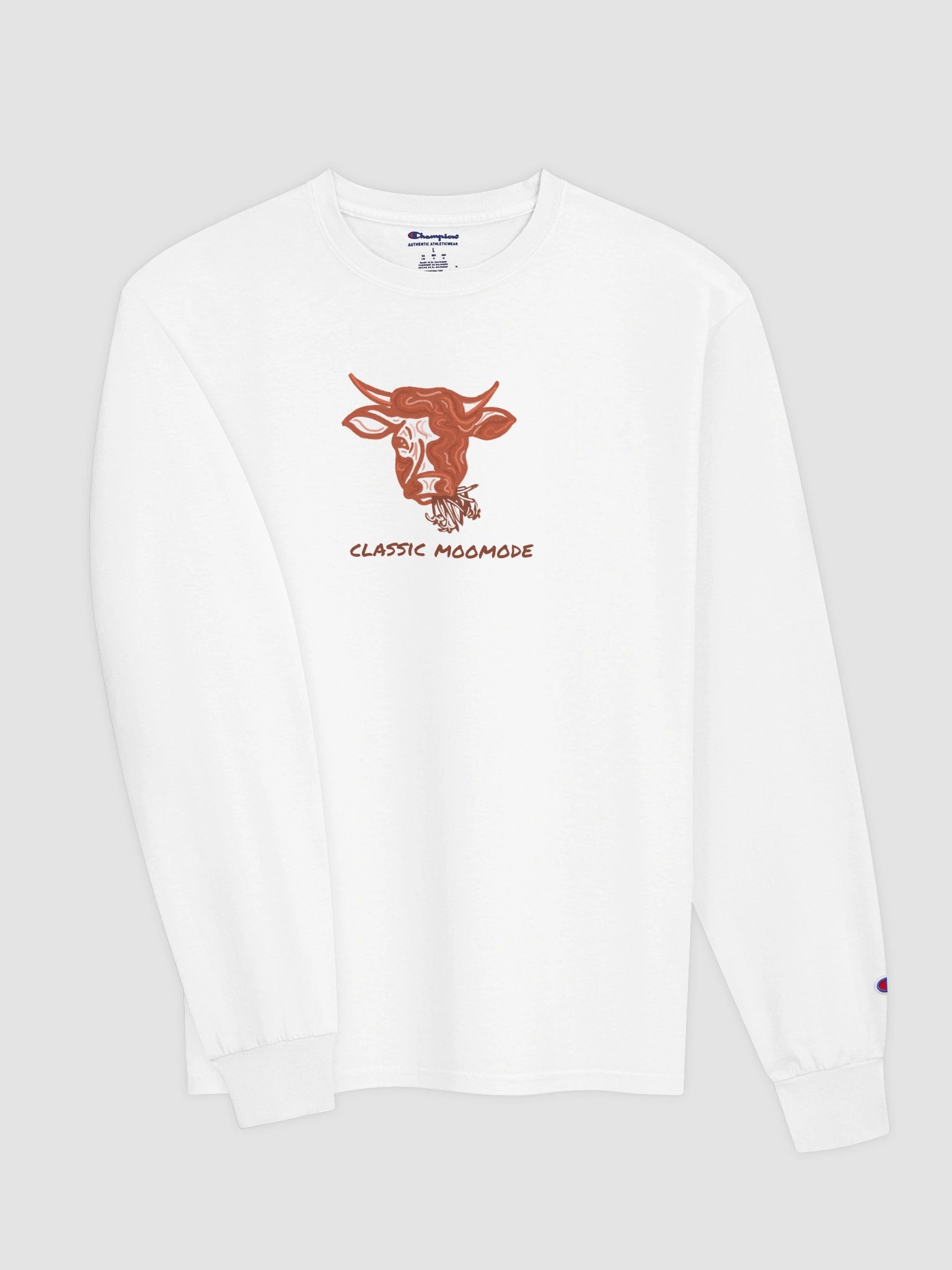 Classic MooMode - Long Sleeve Shirt (Champion) product image (2)