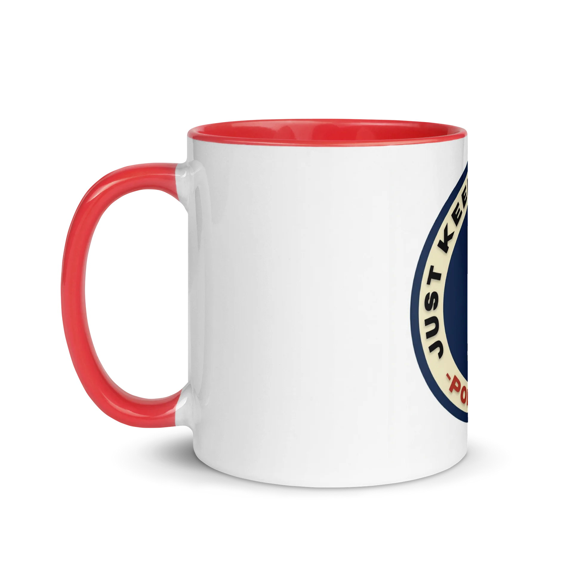 Just Keep Show’n Up Podcast Signature Ceramic Mug product image (3)