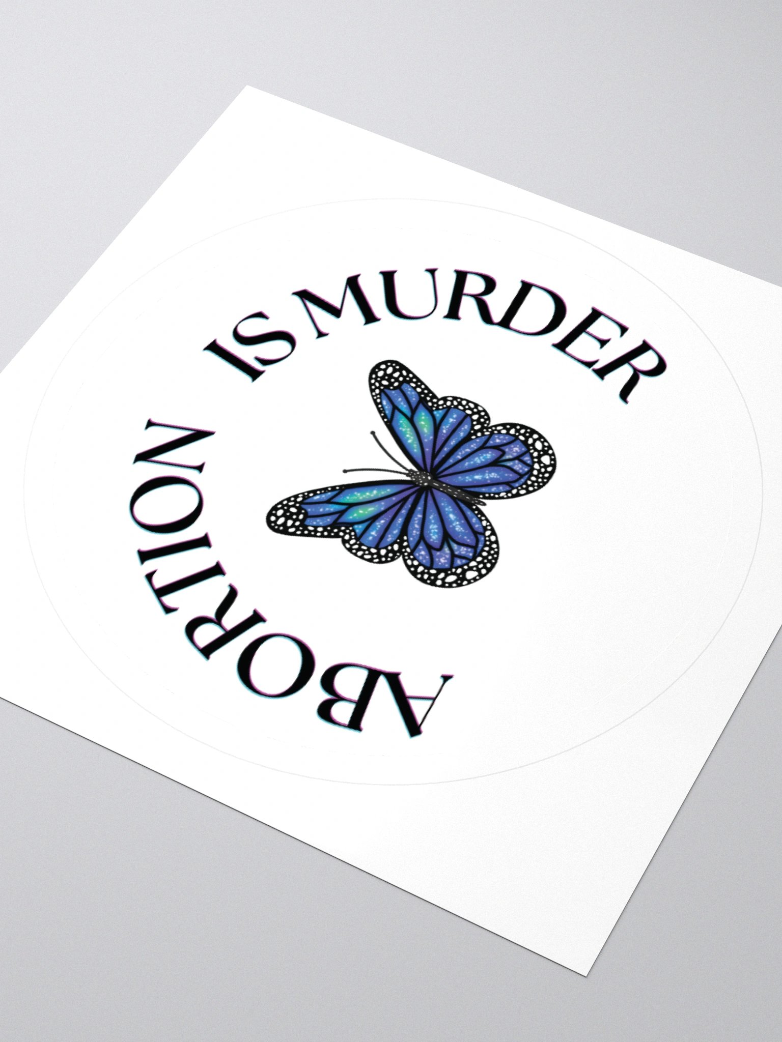 Abortion Is Murder Sticker product image (3)