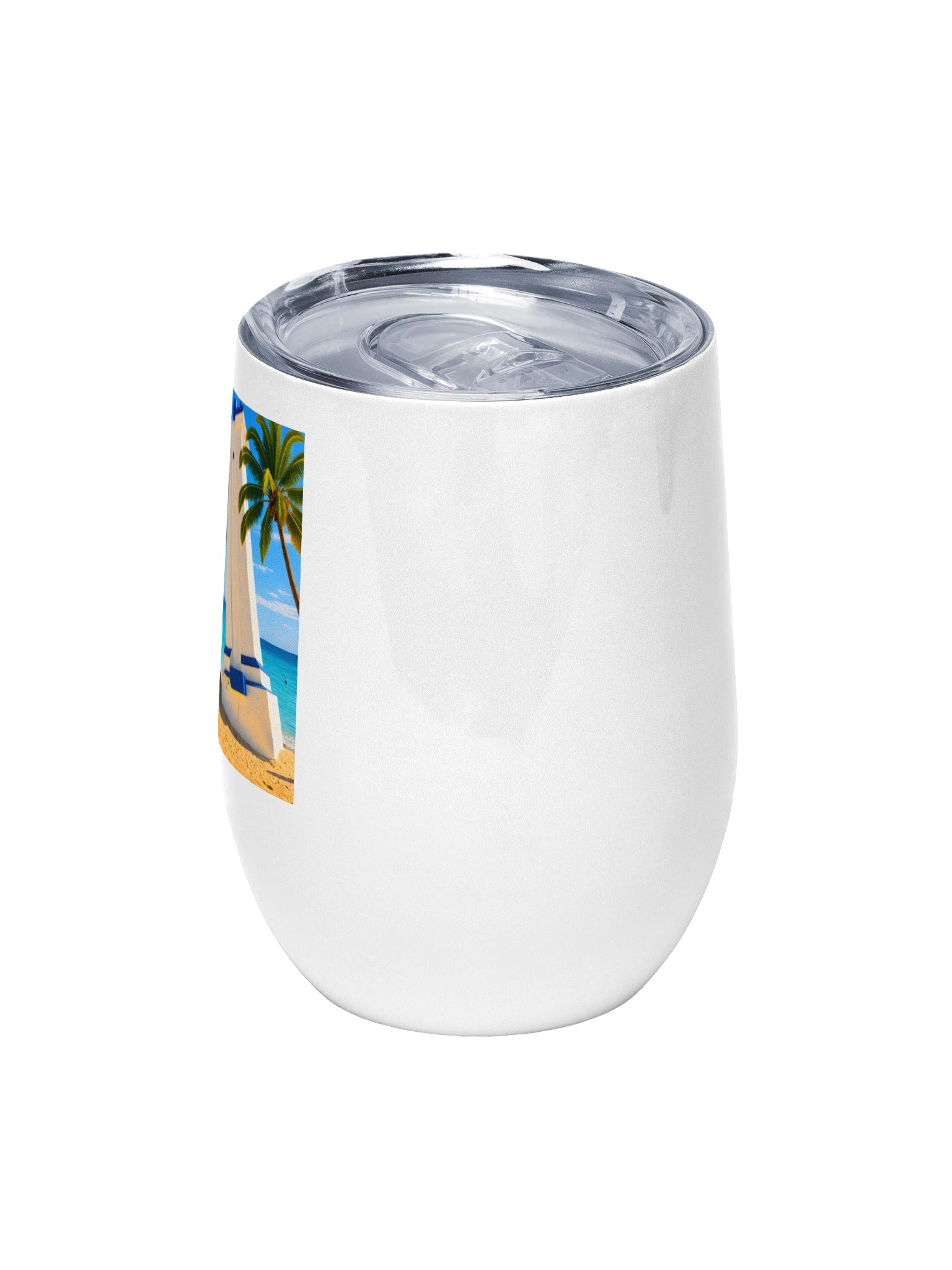 Positive Vibes Watercolors in Puerto Morelos Wine Tumbler product image (3)