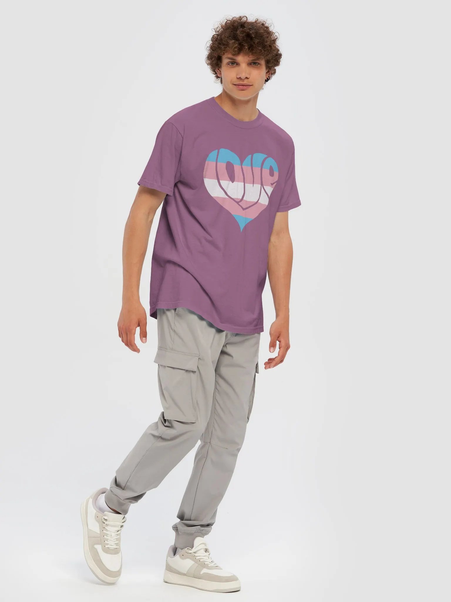 Love Text Trans Heart T-Shirt product image (85)