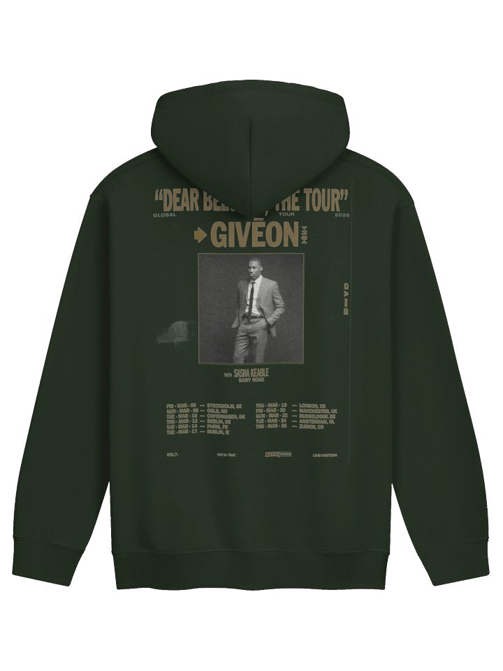 GIVĒON Dear Beloved Global Tour 2026 Merch Hoodie product image (2)