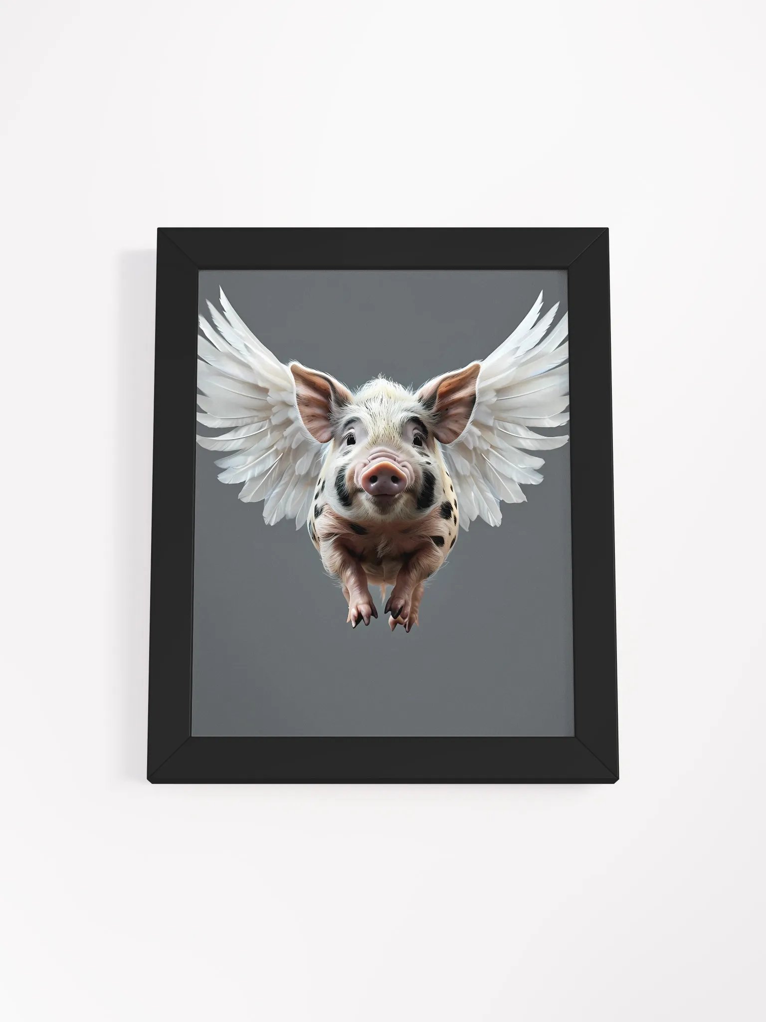 Flying Pig Framed Matte Poster product image (2)