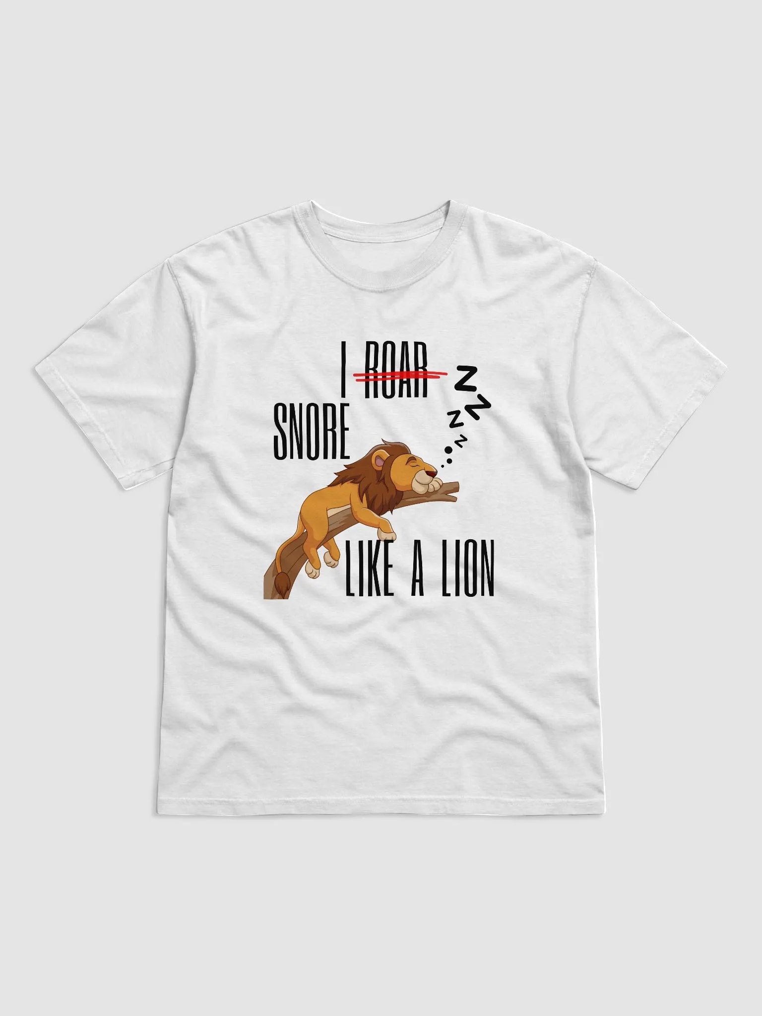 Dreaming Lion Unisex T-Shirt product image (2)