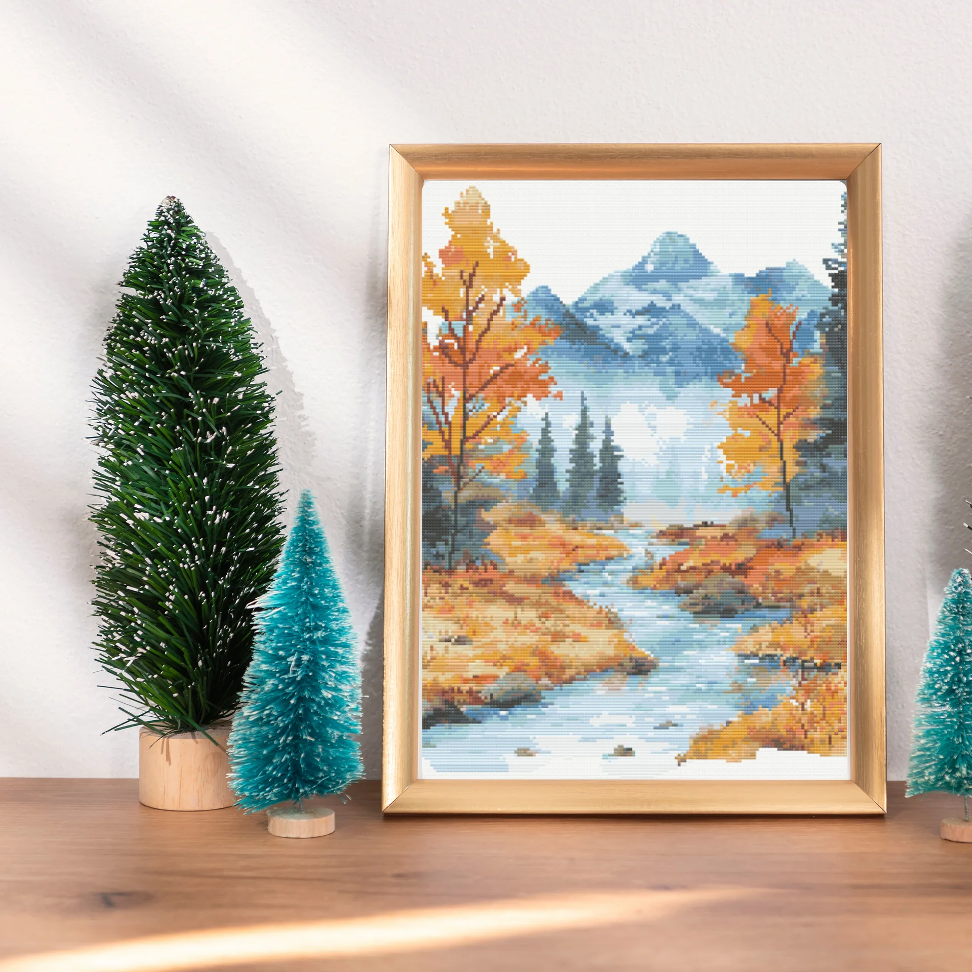 Painted Peaks Cross Stitch Pattern product image (5)