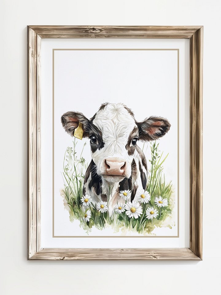 Holstein Cow and in the Daisies product image (1)