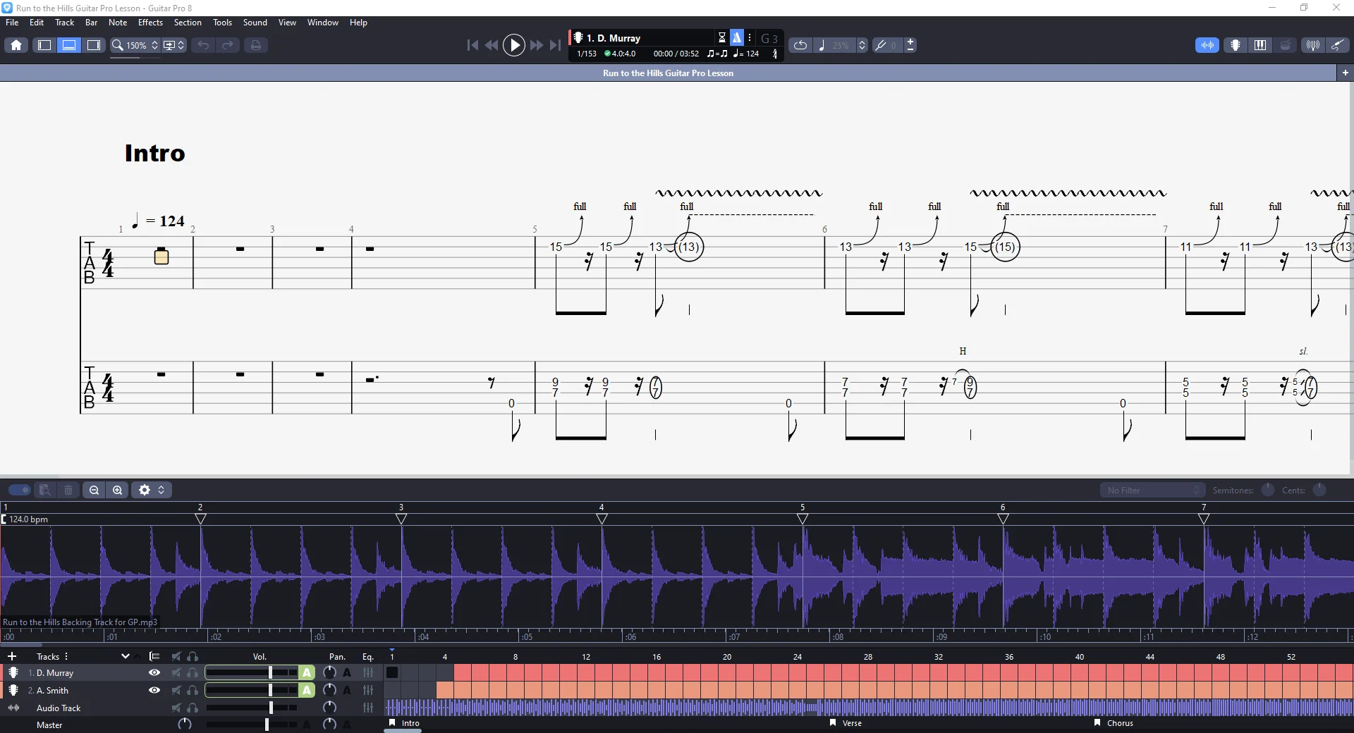 Run to the Hills | PDF Tab + Guitar Pro | Iron Maiden product image (3)