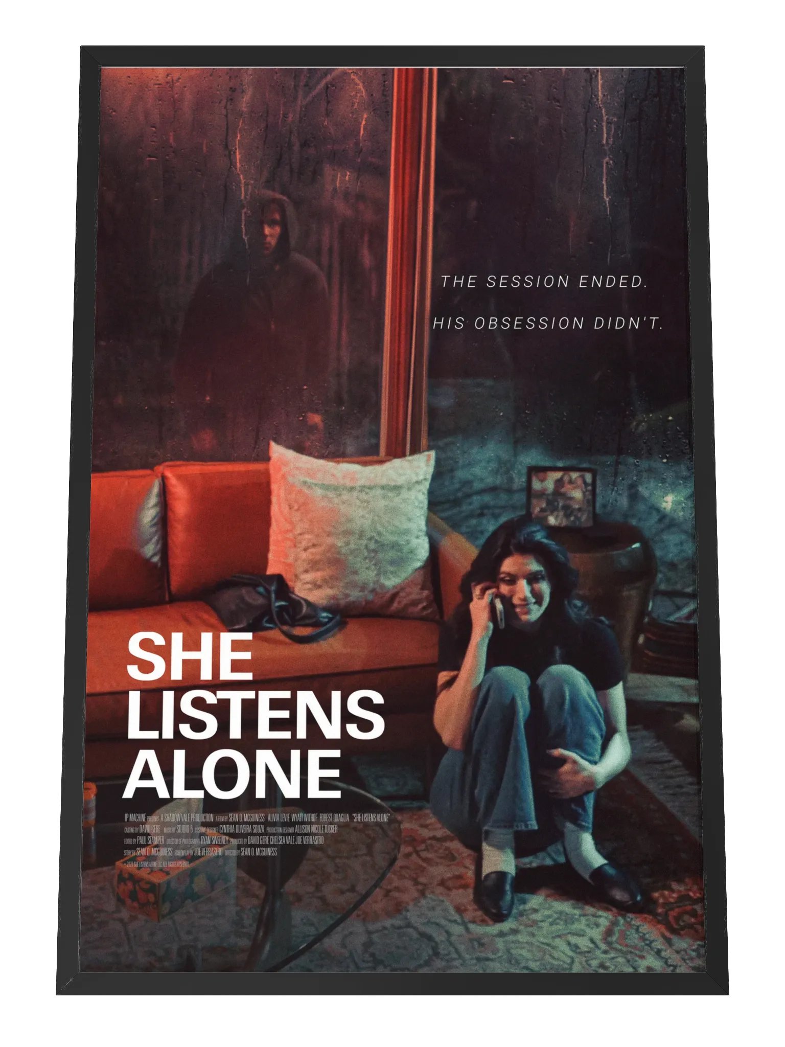 She Listens Alone Framed Poster product image (1)