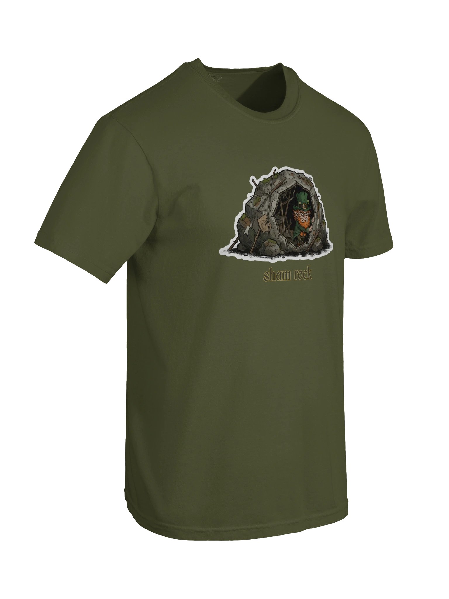 sham.rock st. patricks day comfort colors t-shirt product image (8)