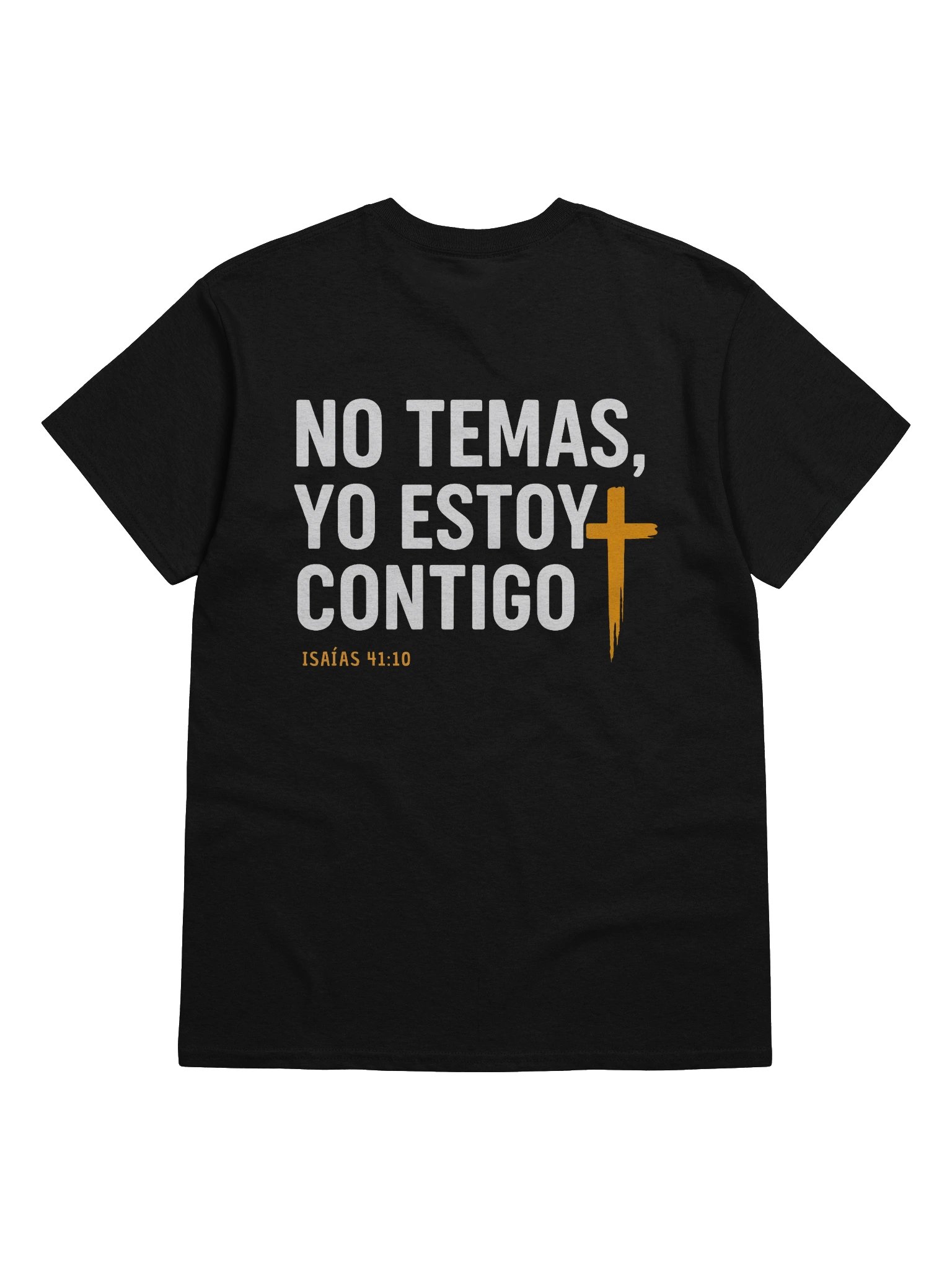 Camiseta Unisex Manga Corta | No temas yo estoy contigo product image (7)