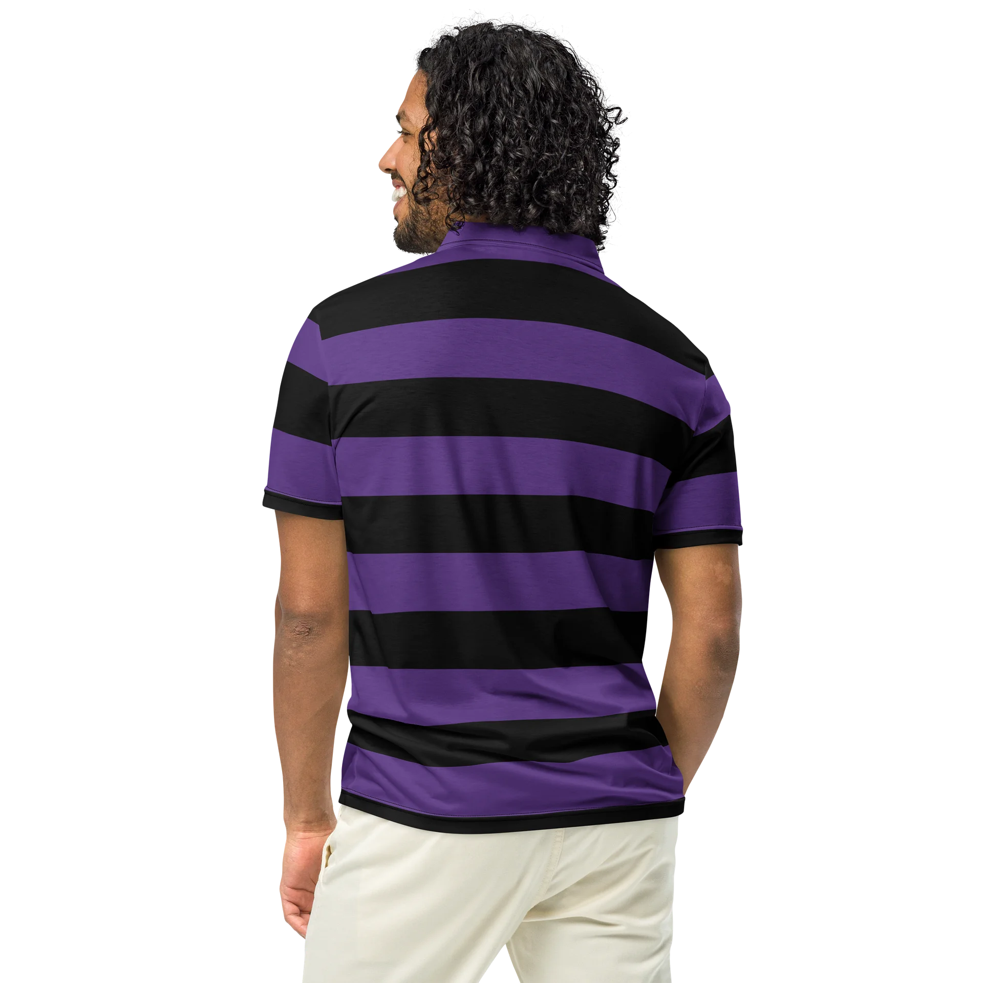 Purple and Blaque Kat Skull Polo product image (5)
