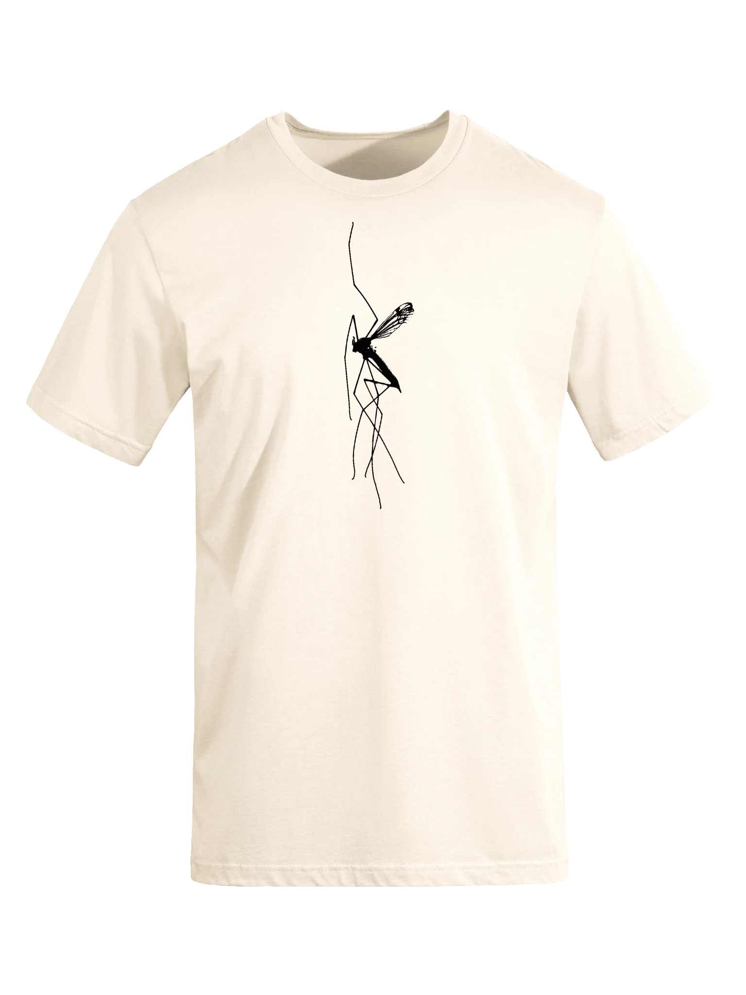 Mosquito Scan, 1993 — Black Print T-Shirt